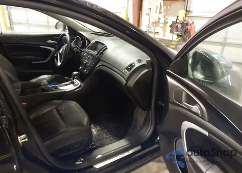 2012 Buick Regal Turbo - Premium 1 из США, поврежденный, VIN 2G4GS5EV5C9213302